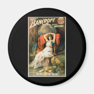 Vintage magi-affisch, trollkarlen Frederick Bancro Magnet