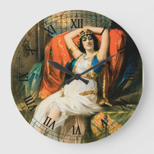 Vintage magi-affisch, trollkarlen Frederick Bancro Stor Klocka