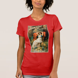 Vintage magi-affisch, trollkarlen Frederick Bancro T Shirt