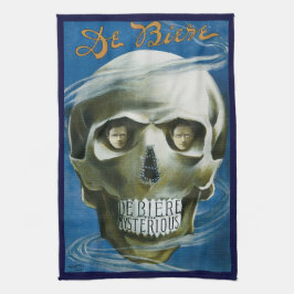 Vintage Magi Poster, De Biere den Mystiske Kökshandduk