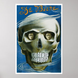 Vintage Magi Poster, De Biere den Mystiske Poster