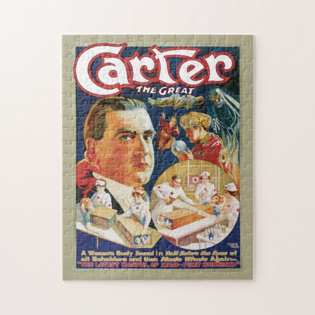 Vintage Magic Carter Underbaren Pussel (Vertikal)
