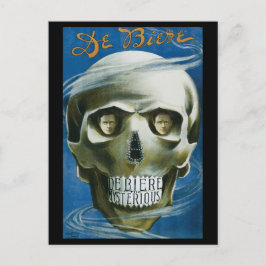 Vintage Magic Poster, De Biere de Mysterious Vykort
