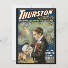 Vintage Magic Poster, Thurston, Underbara Magician