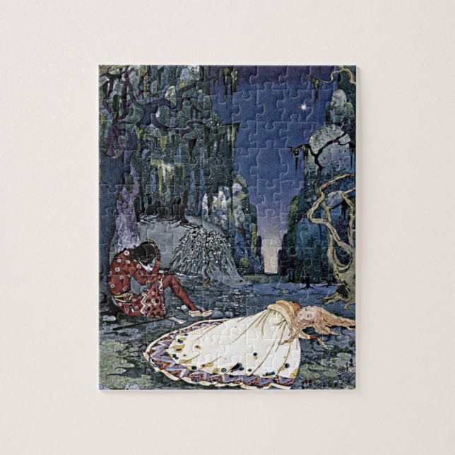 Vintage Magic Romantik Pussel (Vertikal)