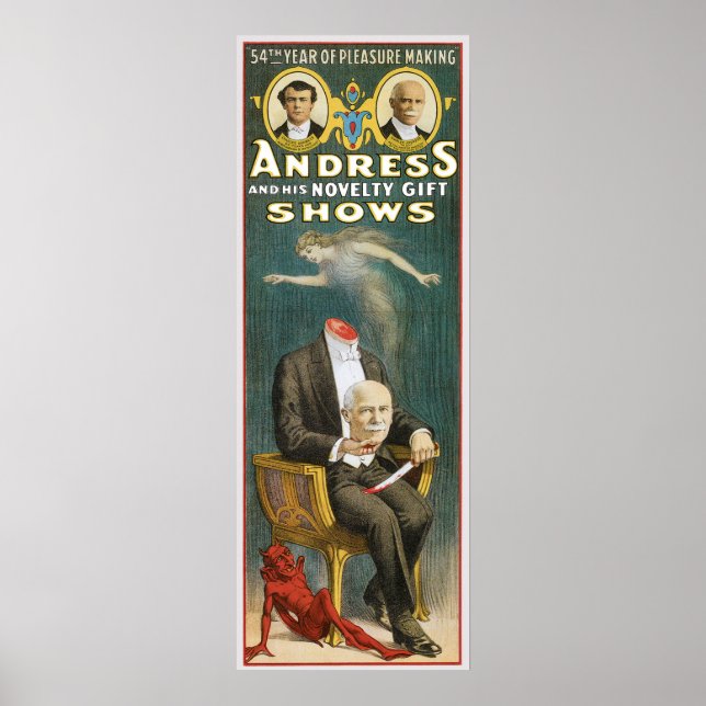Vintage Magician, Andress Poster (Framsidan)