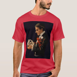 Vintage Magician, Thurston Holding a Human Skull T-shirt