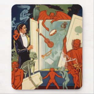 Vintage Magiker Carter den Store Magi Akt Musmatta