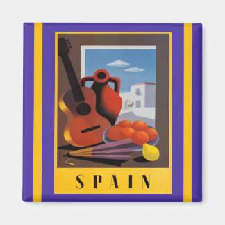 Vintage Magnet för spansk reklam
