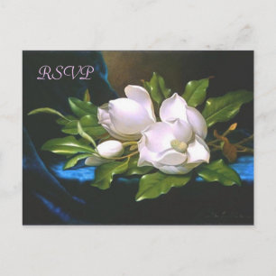Vintage Magnolia OSA-vykort Inbjudan Vykort
