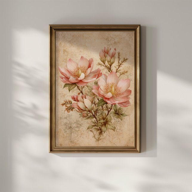 Vintage Magnolia Poster (Skapare uppladdad)