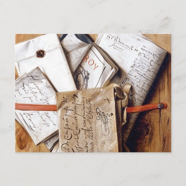 Vintage Mail Vykort (Framsida)