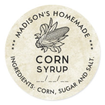 Vintage maj sirap med svart eller vit lökar