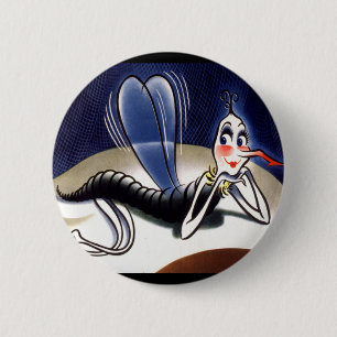 Vintage Malaria Mosquito Knapp