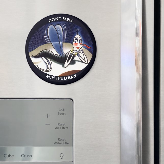 Vintage Malaria Mosquito Magnet (In Situ (Fridge))