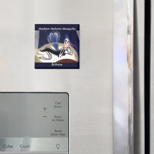 Vintage Malaria Mosquito Magnet (In Situ (Fridge))