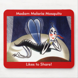 Vintage Malaria Mosquito Musmatta