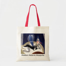 Vintage Malaria Mosquito Tygkasse