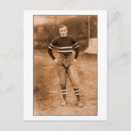 Vintage Male Photo (1900-talets spelspelare i Tidi Vykort