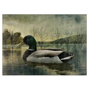 Vintage Mallard Anka Weasted-vykort