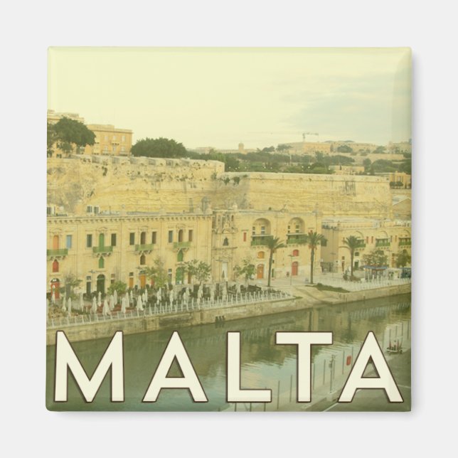 Vintage Malta Magnet (Framsidan)