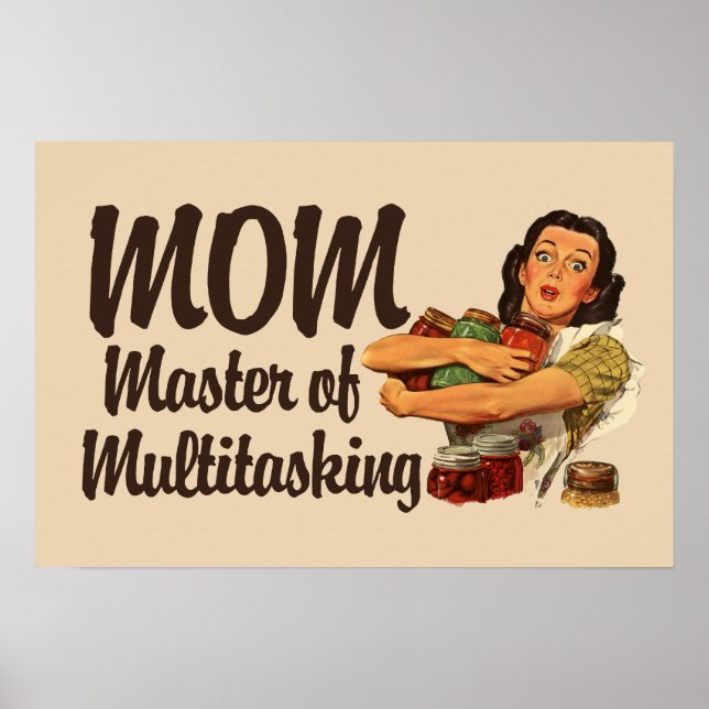 Vintage Mamma Poster (Framsidan)