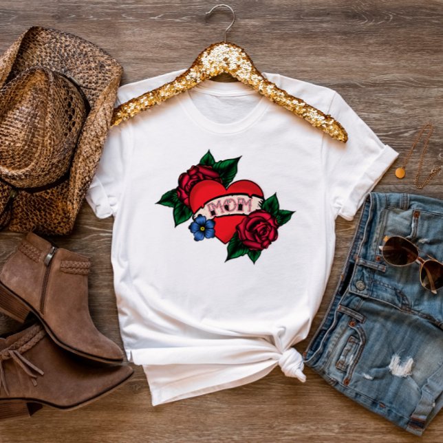 Vintage Mamma Tatto Women's T-Shirt (Skapare uppladdad)