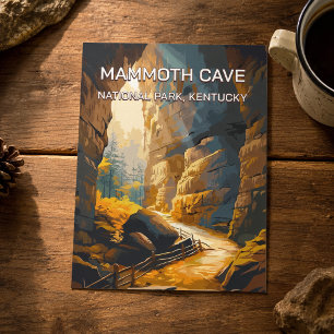 Vintage Mammoth Cave National Park Kentucky Resa Vykort