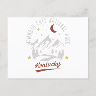 Vintage Mammoth Cave nationalpark Kentucky Vykort