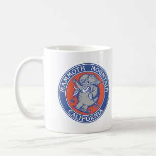 Vintage Mammoth Mountain Skidort berg present Kaffemugg