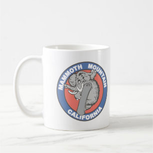 Vintage Mammoth Mountain Skidort berg present Kaffemugg