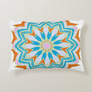Vintage mandala, Blommigt mandala. Oriental mandal Prydnadskudde
