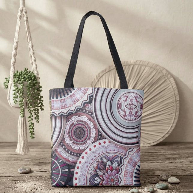Vintage Mandalas Tygkasse (Skapare uppladdad)