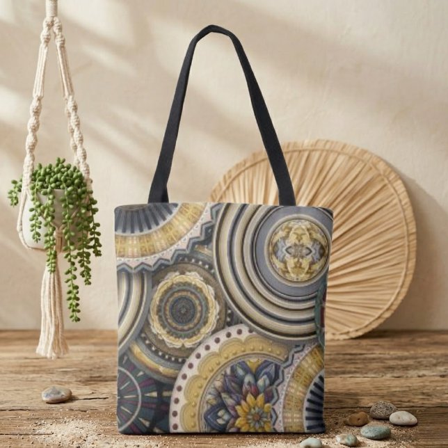 Vintage Mandalas Tygkasse (Skapare uppladdad)