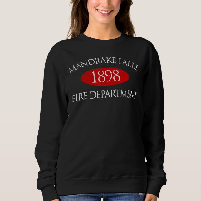 Vintage Mandrake Falls Brandkår T Shirt (Framsida)