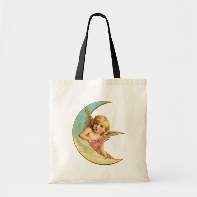 Vintage Måne Angel Tygkasse (Framsidan)