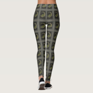 Vintage Måne - baljväxter Leggings