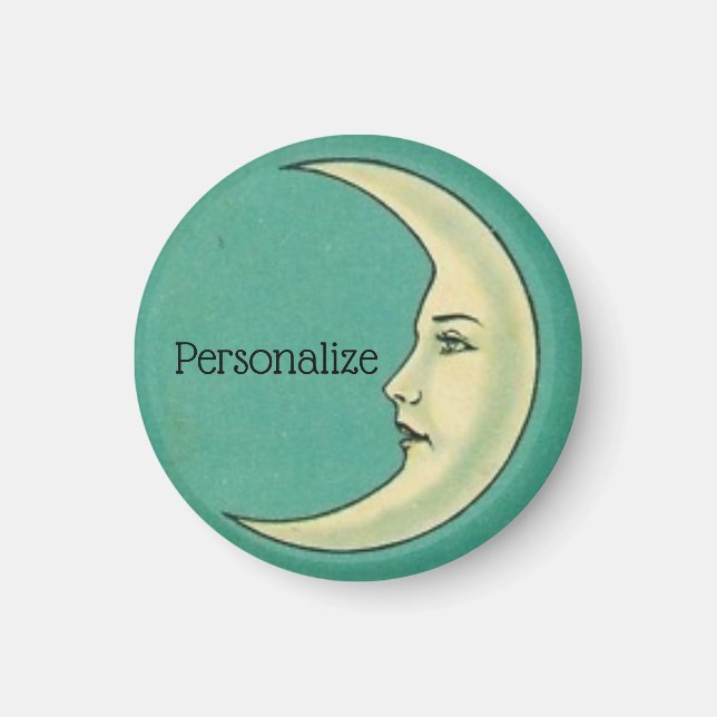 Vintage måne magnet (Framsidan)