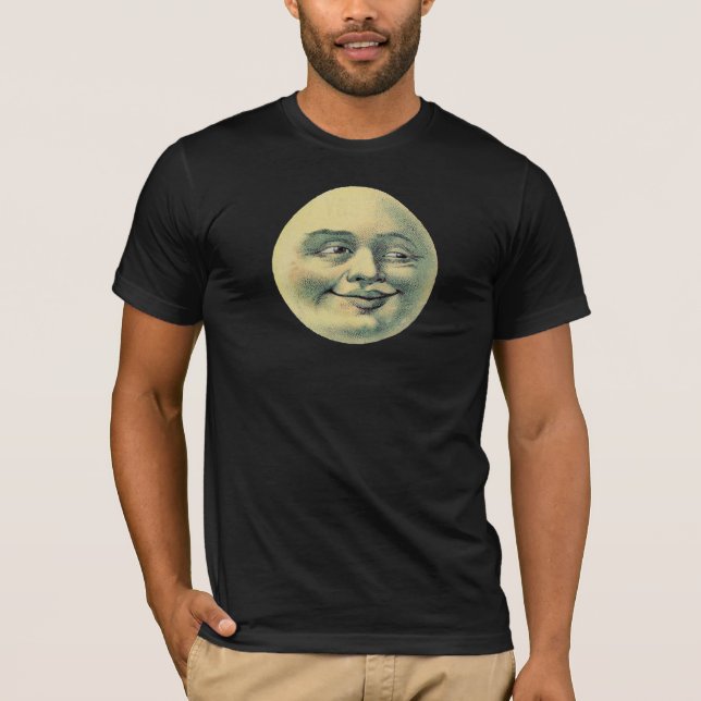 Vintage Måne Tee Shirt (Framsida)