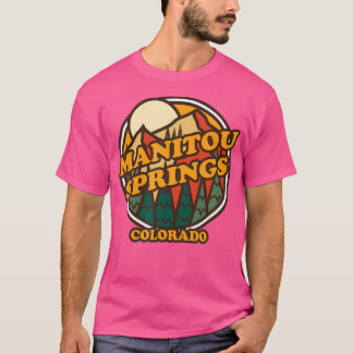 Vintage Manitou Vår Colorado Mountain Hiking S T Shirt