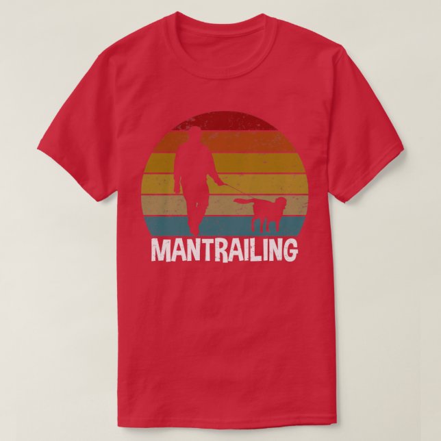Vintage Mantra Mansläpfordon T Shirt (Design framsida)