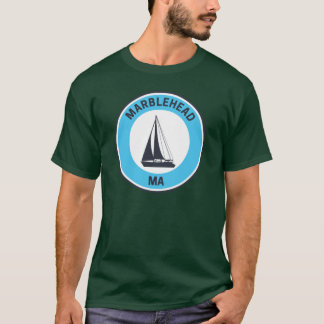 Vintage Marblehead Massachusetts Stor storlek T Shirt