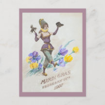 Vintage Mardi Gras Advertising Biet