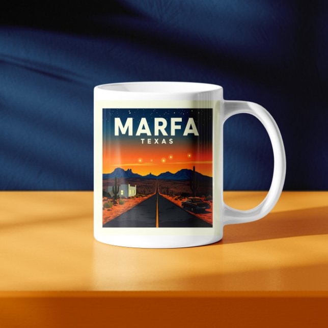 Vintage Marfa Texas Kaffemugg (Skapare uppladdad)
