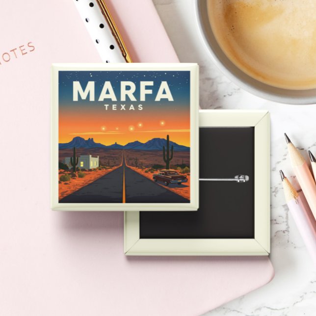 Vintage Marfa Texas Knapp (Skapare uppladdad)