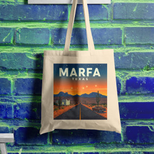 Vintage Marfa Texas Tygkasse