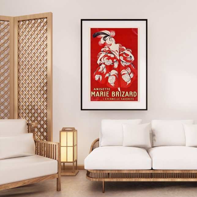 Vintage Marie Brizard Anisette Poster (Skapare uppladdad)