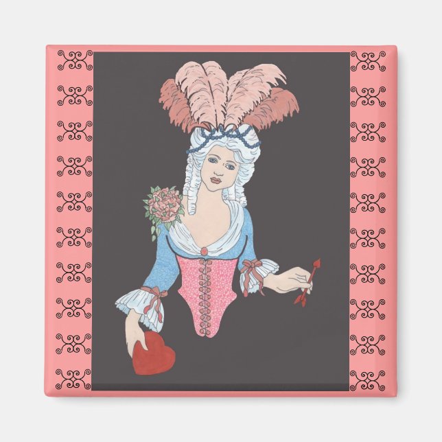 Vintage Marie Magnet (Framsidan)