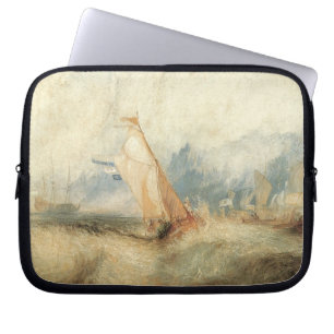 Vintage marin landskapsmålning av Joseph Turner Laptop Fodral