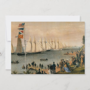 Vintage Marin, New York Yacht Club Regatta Inbjudningar